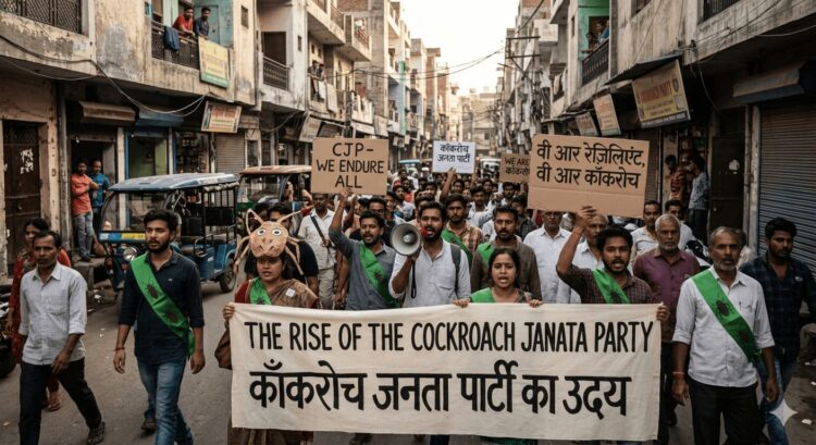 The Rise of the Cockroach Janata Party: Satire, Symbolism, and Youth Politics in India