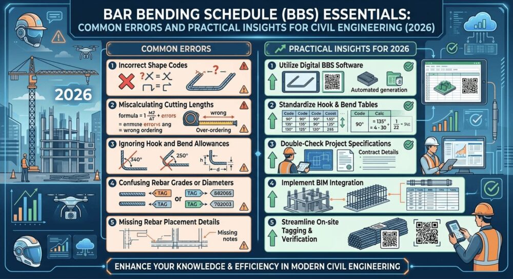 Bar Bending Schedule Essentials: Common Errors and Practical Insights for Civil Engineering should help your Knowledge in 2026
