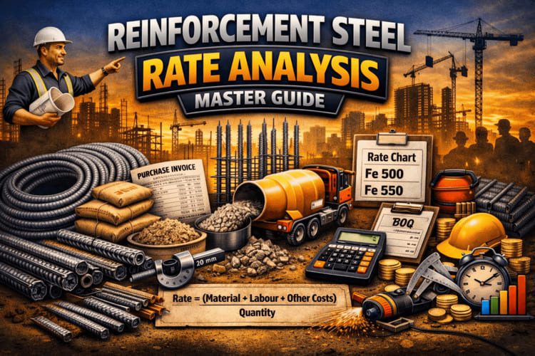 Reinforcement Steel Rate Analysis