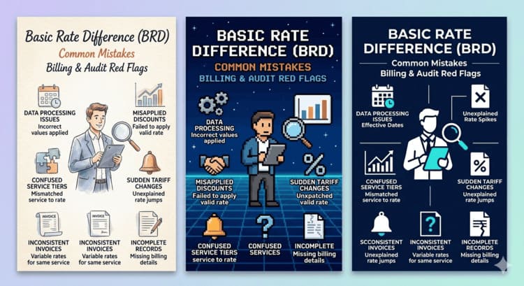Basic Rate Difference