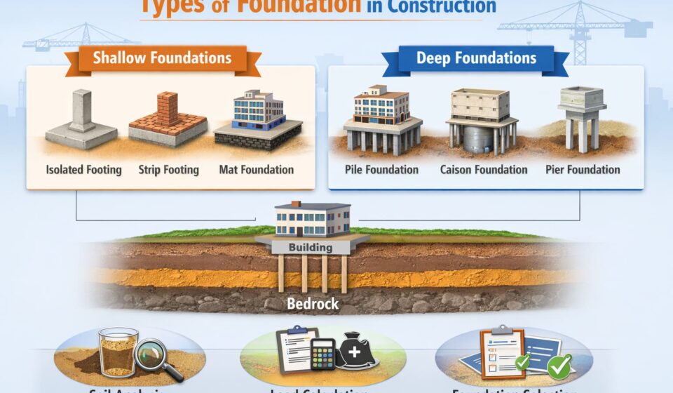 Types of Foundation