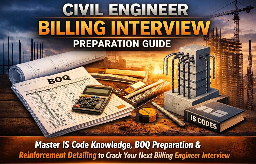 CIVIL ENGINEER BILLING INTERVIEW