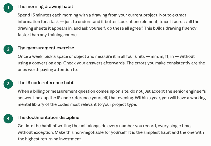 Building the Habits of a Great Site Engineer