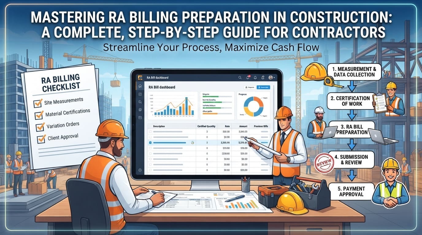 Mastering RA Billing Preparation in Construction: A Complete, Step-by-Step Guide for Contractors